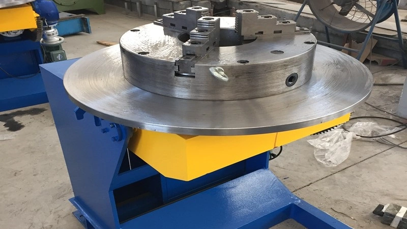 Automatic Welding Positioner with Chuck for Pressure Vessel Production Line