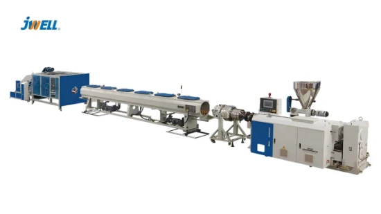 Jwell CPVC Electric Protection Extrusion Line Schlauch Extruder Rohrproduktionsausrüstung